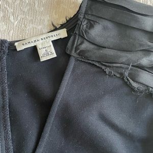 NWOT Banana Republic black work dress
